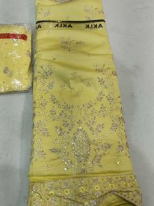 Yellow Dress Material