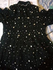 Polka Dot top floral