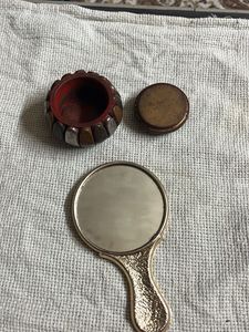 Vintage Mirror &amp; Box Set