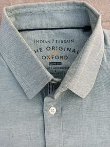 MinT green oxford shirt