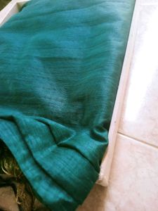 Peacock Colour Saree