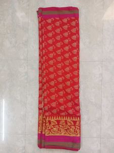 Red Color Saree For Women