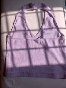 Lilac Halter Top