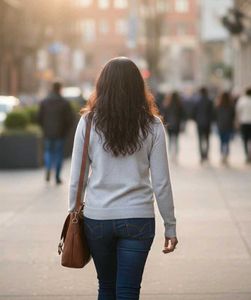 Imported Cozy Grey Sweater