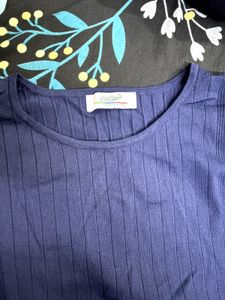 3 Ribbed Knitted Tops Combo