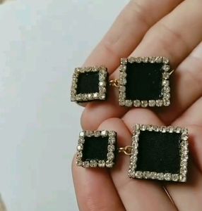 Navratri Fabric Earrings 😍