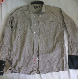 Men&#39;s Striped Formal Shirt