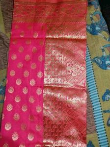 New Pink Saree