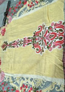 100% Pure Malai Cotton Unstitched Suit