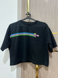 Souled Store Fun Graphic Tee And Pallazo Pants