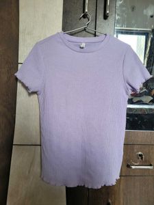 Lavender Bloom Cotton Top