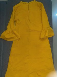 Yellow Casual Dress