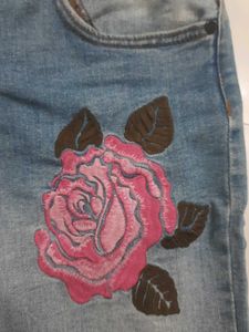 Floral Jeans