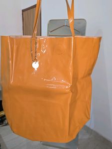 Forever21 Large Shopper Bag - Mustard
