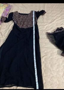 Kurta With Duputta  Free Mamathearth Lipstick