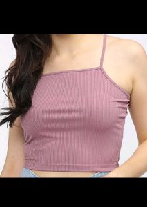 Ribbed Cropped Tank Top Set Of 4