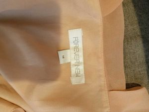 Forever New Blush Nude Ruffle Dress