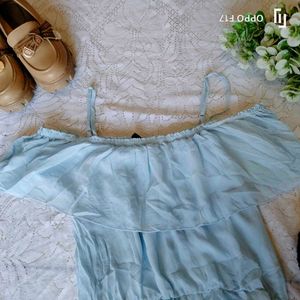 H&amp;M Sky Blue Dress💙👗
