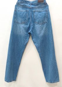 Straight fit , Blue Denim Jeans
