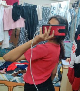 Red T-Shirt (it&#39;s pink in colour)