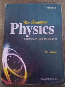 SL Arora Physics Class 11th Vol1