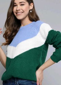 Colorful Knit Sweater