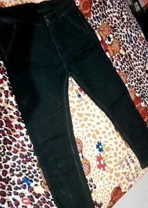 Black Straight Leg Jeans