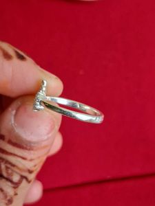 Peacock Design Ring Silver