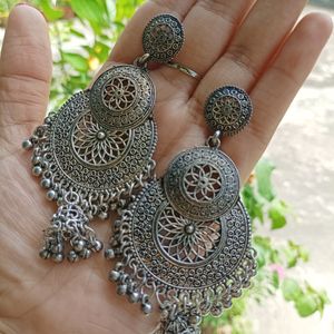 Oxidised Earrings