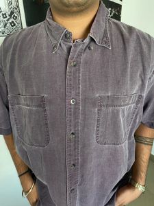 Purple Short Sleeve Shirt