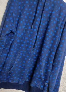 Blue Polka Dot Hoodie