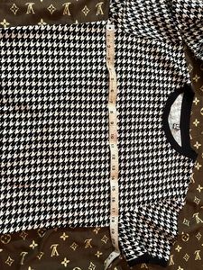 Houndstooth Two-Piece Set