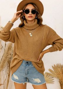 🎁Buy 2 Get2 Free Brown Turtleneck Sweater E