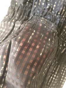 H&amp;M Dragon Fly Beaded Organza Top