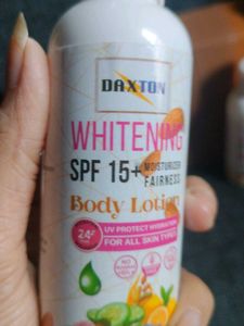 Daxton Whitening Body Lotion SPF 15+