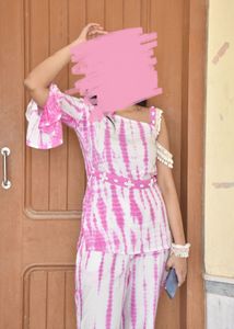Tie-Dye Kurta Set