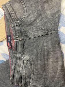 Gray Denim Jeans