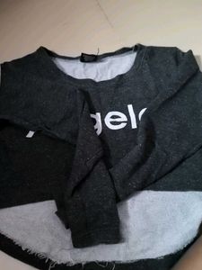 Gray Graphic Sweatshirt