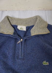 Lacoste Blue Pullover Sweater