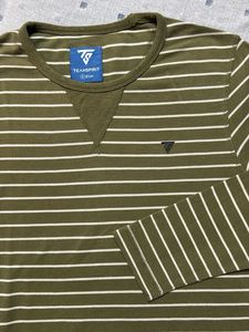 Striped Olive T-Shirt