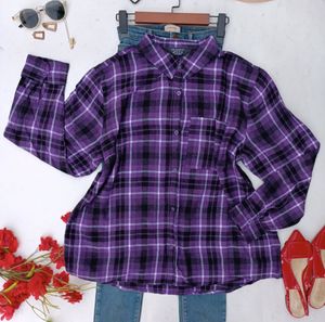 Purple Flannel From Primark
