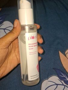 Plum toner and lip balm