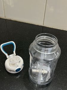Reusable Water Bottle with Straw- New
