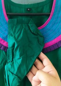Green Sleeveless Dress