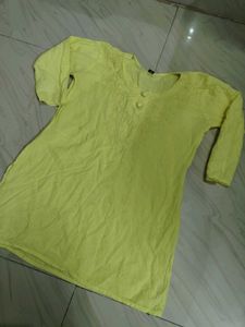 Embroidered Light Green Tunic