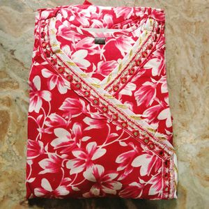 Angrakha Kurti Set For Women