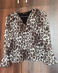 Animal Print Top