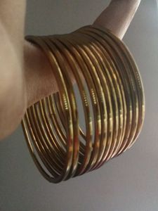 Golden Bangle Set