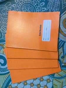 4 School Note Book Of 100 0age