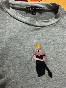 Grey Graphic T-Shirt